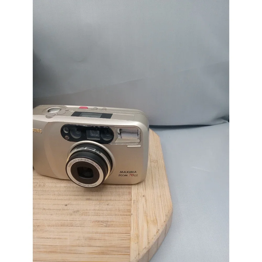 Samsung Maxima 80GL‎ 35mm Point & Shoot Film Camera FEW BLEMISHES Tested Works